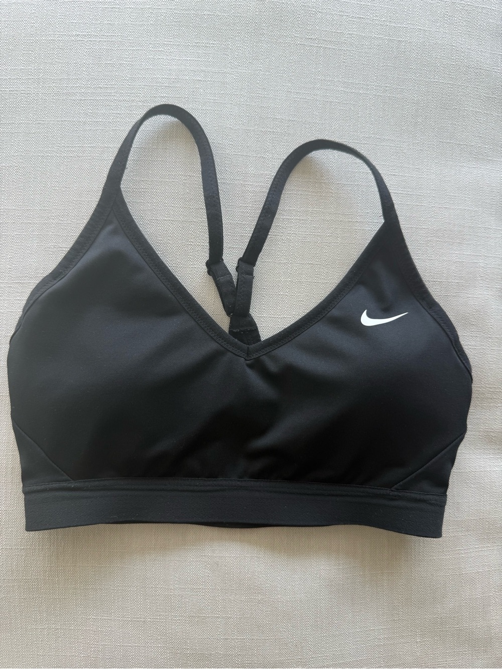 Nike Dri-FIT Black Sports Bra Size M